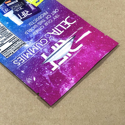 উচ্চ বাধা প্যাকেজিং গন্ধ প্রতিরোধী একক ব্যবহার এবং পুনরায় বন্ধযোগ্য সহ বিকল্প সহ শিশু লক ব্যাগ