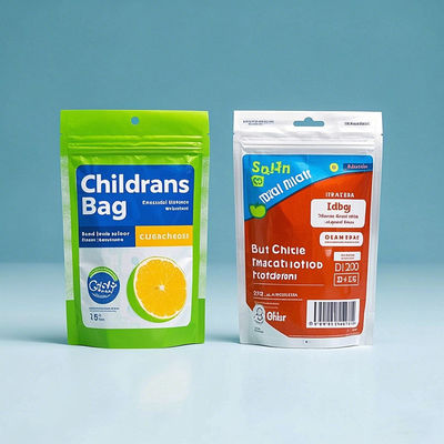 Child-Resistant Locking Closure Pouches Multi-Layer Barrier Bags For Pharmaceuticals Factory Direct