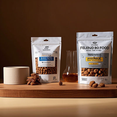 Custom Printed Child Proof Pouches High Barrier Factory Direct For Coffee And Pet Food