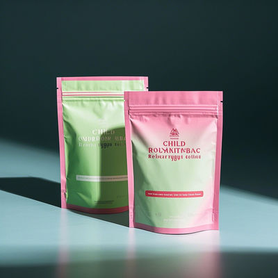 ভারী দায়িত্ব শিশু প্রতিরোধী জিপার ব্যাগ মানসিক শান্তি গ্যারান্টিযুক্ত