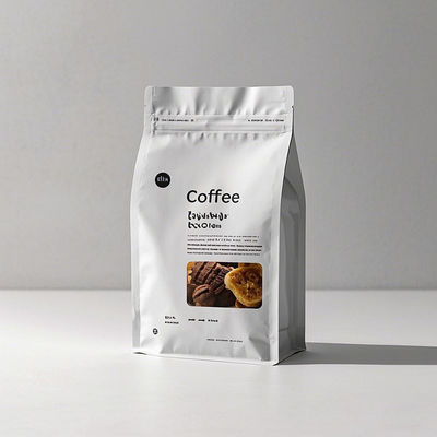 8 Side Sealing Flat Bottom Bags ISO/FDA Certified | Leakproof Stand-Up Doypack | 4-Layer Composite Packaging for Coffee/Chemicals 