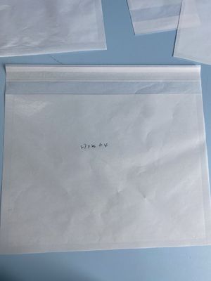 পিল-স্টিক-গো! 40 গ্রাম গ্লাসিন স্ব-সিলিং ব্যাগ বায়োডেগ্রেডেবল & ব্র্যান্ড-রেডি পোশাকের জন্য