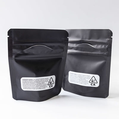 শিশু প্রতিরোধী জিপার ব্যাগ এফডিএ সম্মতিযুক্ত খাদ্য-গ্রেড পিই উপাদান কাস্টম আকার মুদ্রণ