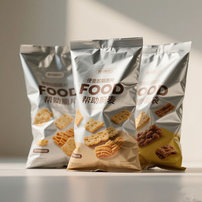 ইন্ডাস্ট্রিয়াল গ্রেড বোপেট অ্যালুমিনিয়াম ফয়েল ব্যাগ পুনরায় ব্যবহারযোগ্য বাল্ক কফি স্ন্যাক সঞ্চয়স্থান জিপার বন্ধক সহ