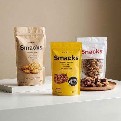 ফুড মাইলার সিল প্যাকেজ দীর্ঘস্থায়ী এবং বাল্ক স্টোরেজ জন্য কাস্টমাইজযোগ্য