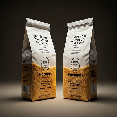 পুনরায় বন্ধযোগ্য জিআইপি লক + পুনর্ব্যবহারযোগ্য উপাদান খাদ্য প্যাকেজিং ব্যাগ শূন্য বর্জ্য ব্যবসায়িক মডেল