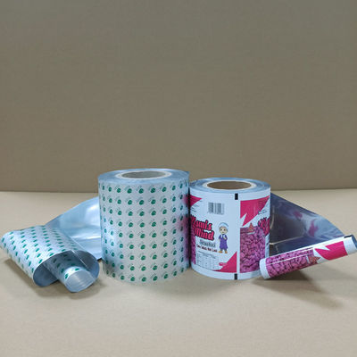 500mm X 4800m স্বয়ংক্রিয় খাদ্য প্রসাধনী প্যাকেজিং জন্য অ্যান্টি-স্ট্যাটিক জাম্বো রোল ফিল্ম ISO9001 প্রত্যয়িত