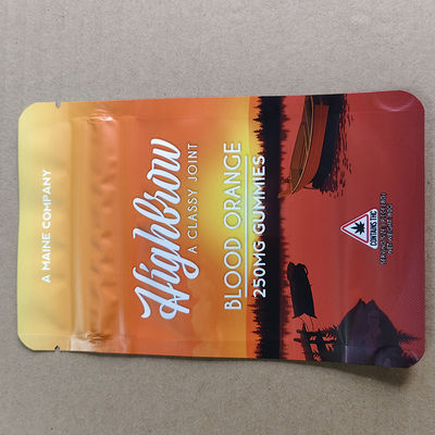 শিশু প্রতিরোধী ব্যাগ ফার্মা, সিবিডি এবং খাদ্য কারখানার জন্য উচ্চ সুরক্ষা প্লাস্টিকের কম্পোজিট প্যাকেজিং সরাসরি, কম এমওকিউ