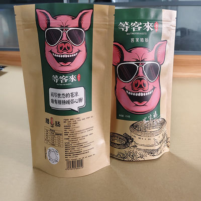 কাস্টম সাইজ ম্যাট ব্ল্যাক স্ট্যান্ড আপ জিপার ব্যাগ প্রিমিয়াম পোশাক / আনুষাঙ্গিক খুচরা প্যাকেজিং