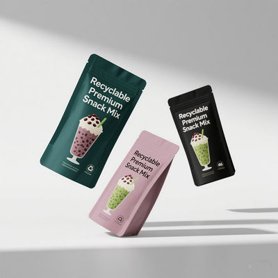 প্রিমিয়াম ৮-পার্শ্বযুক্ত সিলড কফি প্যাকেজিং ব্যাগ অক্সিজেন-ব্যারিয়ার ডিজাইন এবং ফ্রি আর্টওয়ার্ক পরিষেবা