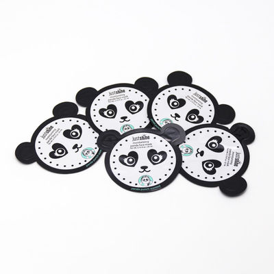 কাস্টম আকৃতির মাস্ক প্যাকেজিং পাউচ পরিবেশ বান্ধব প্রসাধনী ডিজাইন