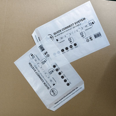 গ্রীজপ্রুফ ফুড সেফ গ্লাসাইন পেপার ব্যাগ ইকো ফ্রেন্ডলি স্বচ্ছ প্যাকেজিং বেকারি ক্যান্ডি ক্রাফটের জন্য