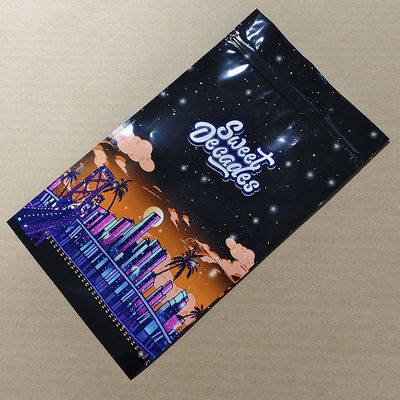 সিটিস্কেপ-প্রিন্টেড শিশু-প্রতিরোধী পাউচ আইএসও ৮৩১৭ সার্টিফাইড স্ক্র্যাচ-প্রুফ ইউভি কালি ইএন ১৪৩৭৫ কমপ্লায়েন্ট