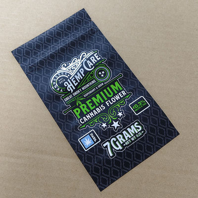 ​প্লেইড-প্রিন্টেড শিশু-প্রতিরোধী পাউচ আইএসও ৮৩১৭ ইএন ১৪৩৭৫ সার্টিফাইড, রিচ/আরওএইচএস কমপ্লায়েন্ট