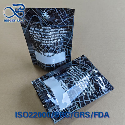 কাস্টম জিটিএ প্রিন্ট চাইল্ড-প্রুফ পাউচ - ৩-পার্শ্ব সিল এবং টেম্পার-এভিডেন্ট বৈশিষ্ট্য