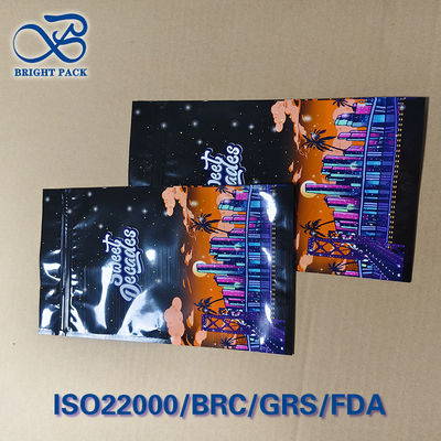 কাস্টম সিটি নাইটস্কেপ প্রিন্ট ট্রি-সিল শিশু প্রতিরোধী ব্যাগ - এএসটিএম এফ 963 প্রত্যয়িত