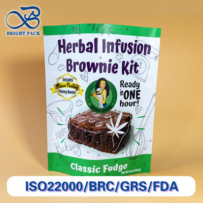 খাদ্য প্যাকেজিংয়ের জন্য হালকা ও টেকসই স্ট্যান্ড আপ ব্যাগ খাদ্য গ্রেড উপাদান এবং কাস্টমাইজযোগ্য মুদ্রণ সহ।