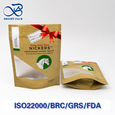 উচ্চ অক্সিজেন বাধা এবং স্বচ্ছ উইন্ডো সহ অ্যান্টি-পঙ্কচার স্ট্যান্ড আপ প্যাকেজগুলি