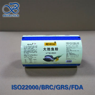 ​জলজ মিশ্রিত মশলার প্যাকেজিংয়ের জন্য উচ্চ-বাধা যৌগিক ফিল্ম, কাস্টম আকার, এফডিএ সার্টিফাইড