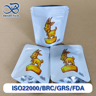 ছোট খেলনা প্যাকেজিং বৈশিষ্ট্যগুলির জন্য পুনরায় বন্ধযোগ্য জিপার স্ট্যান্ড আপ ব্যাগ অ্যান্টি-স্ট্যাটিক এবং হালকা।