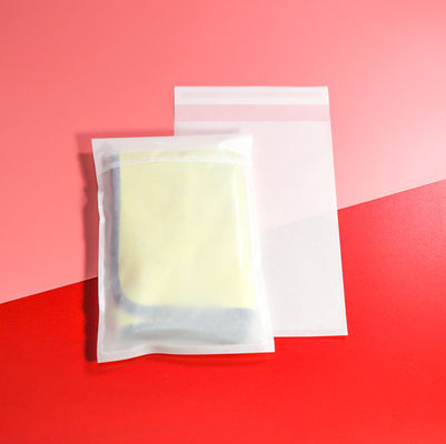 100% অবক্ষয়যোগ্য গ্লাসাইন পেপার ব্যাগ মোমের কাগজ ব্যাগ টি-শার্ট এবং পোশাকের প্যাকেজিংয়ের জন্য