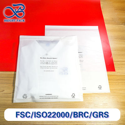 C6 C5 গ্লাসিন ব্যাগ গ্লাসিন ব্রেড ব্যাগ উচ্চ বাধা প্যাকেজিং