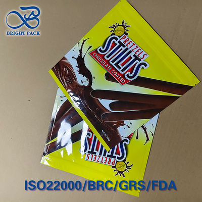 উচ্চ তাপমাত্রা প্রতিরোধী চকোলেট সস পকেট 120°C গরম-পূর্ণ নিরাপদ EVOH বাধা স্তর FDA/EC1935 প্রত্যয়িত