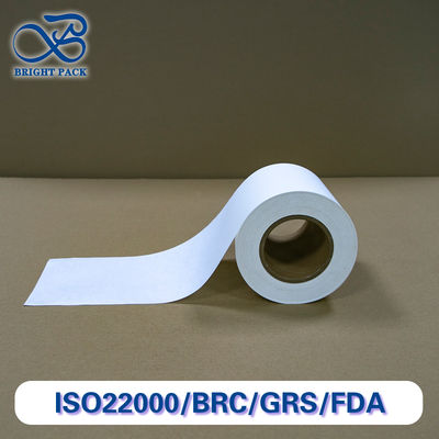 পণ্য সিলিং জন্য স্ব আঠালো কাগজ ফিল্ম রোল কাস্টম প্রস্থ সহজ আবেদন