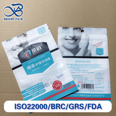 বাল্ক অর্ডারের জন্য প্রিমিয়াম ফ্লাস পিক ব্যাগ কাস্টম আকার / মুদ্রণ কম্পোজিট ফিল্ম পকেট