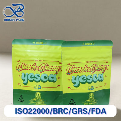 শিশু প্রতিরোধী পুনরায় বন্ধযোগ্য জিপার ব্যাগ কাস্টম সাইজ শিশু প্রমাণ প্রবীণ বান্ধব