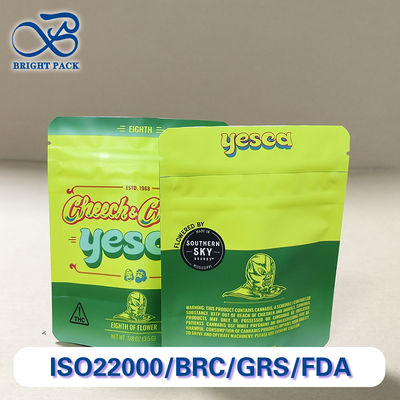 কাস্টম লোগো প্রিন্টিং সহ সিআরসি সার্টিফাইড শিশু প্রতিরোধী ব্যাগ