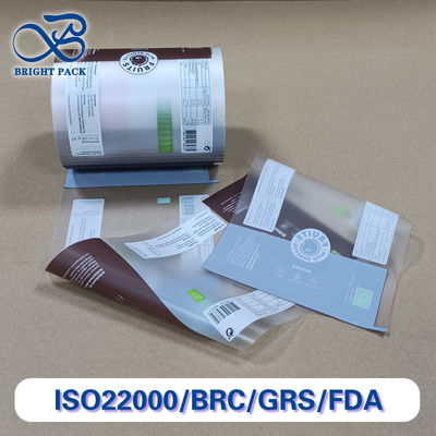 উচ্চ বাধা ফ্রিজড ফলের প্যাকেজিং ফিল্ম ক্র্যাক প্রতিরোধী