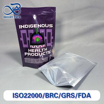 স্বচ্ছ উইন্ডো স্ট্যান্ড আপ জিপার পাউচ - পণ্যের গুণমান প্রদর্শন করুন এবং বিশ্বাস তৈরি করুন