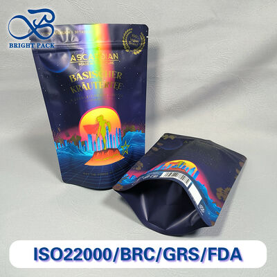 পুনরায় বন্ধযোগ্য সতেজতা লক স্ট্যান্ড আপ পকেট