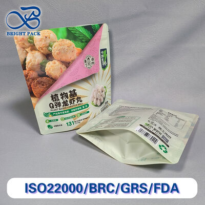 ফুড গ্রেড সার্টিফাইড স্ট্যান্ড আপ পকেট