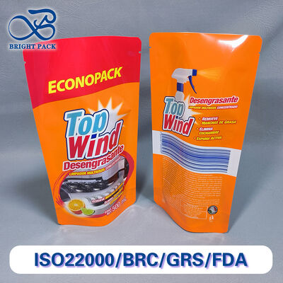 রান্নাঘর পরিষ্কারের জন্য ফুটো-প্রমাণ এবং টেকসই স্ট্যান্ড আপ পকেট